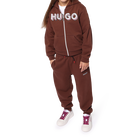 Gebreide muts van katoen HUGO 
                    UNISEX
