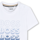 T-shirt met korte mouwen BOSS 
                    BOY