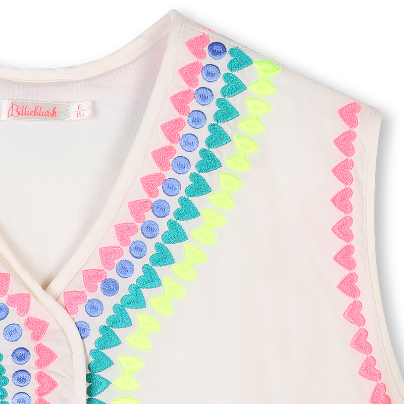 Mouwloos katoenen vest BILLIEBLUSH 
                        GIRL