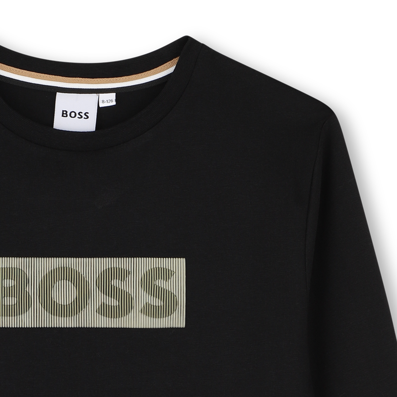 T-shirt met lange mouwen BOSS 
                        BOY