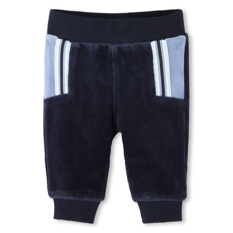 Tweedelig setje van velours BOSS 
                        BOY