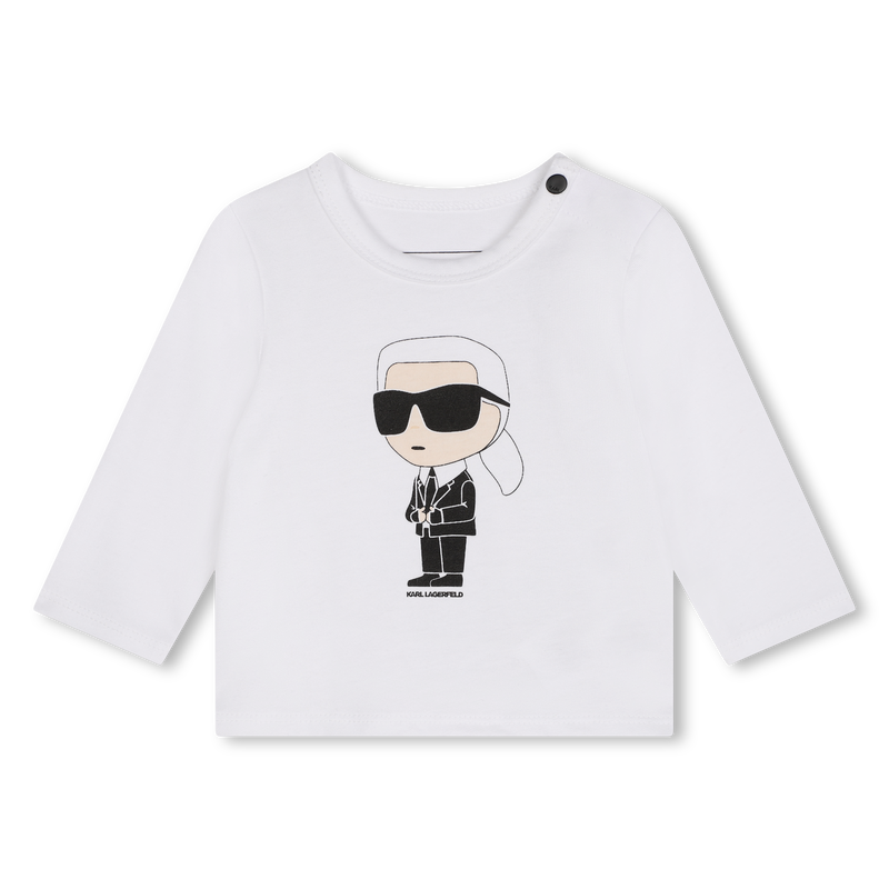 Set van T-shirt en broek KARL LAGERFELD KIDS 
                        BOY
