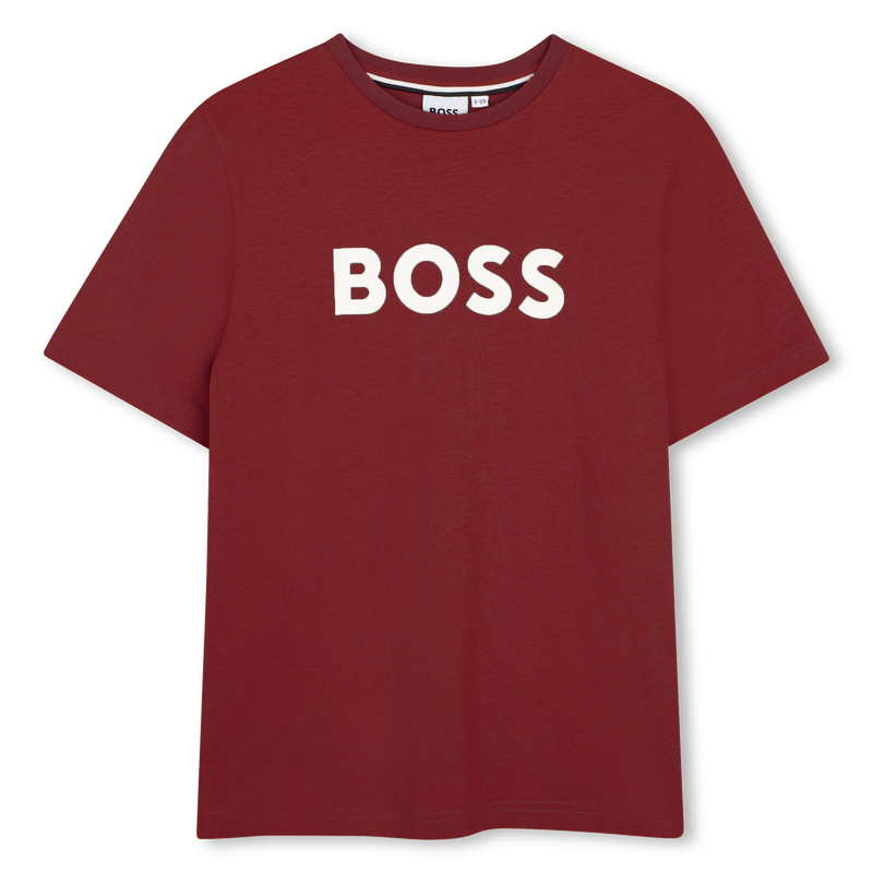 T-SHIRT MET KORTE MOUWEN BOSS 
                        BOY