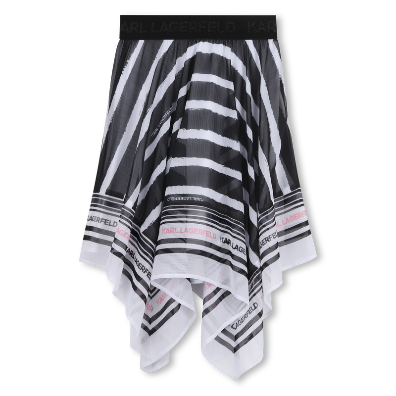 Asymmetrische ROK KARL LAGERFELD KIDS 
                        GIRL