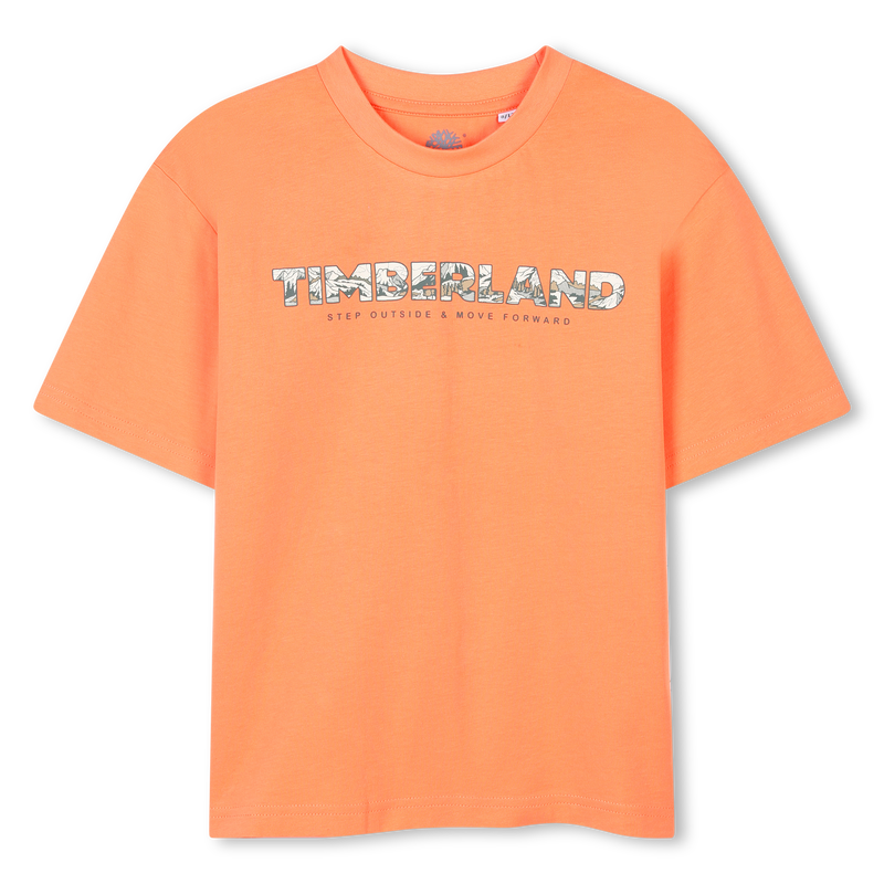 Breed T-shirt van katoen TIMBERLAND 
                        BOY