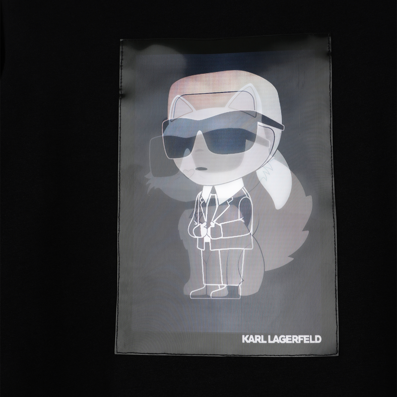 T-shirt met lange mouwen KARL LAGERFELD KIDS 
                        MEISJE