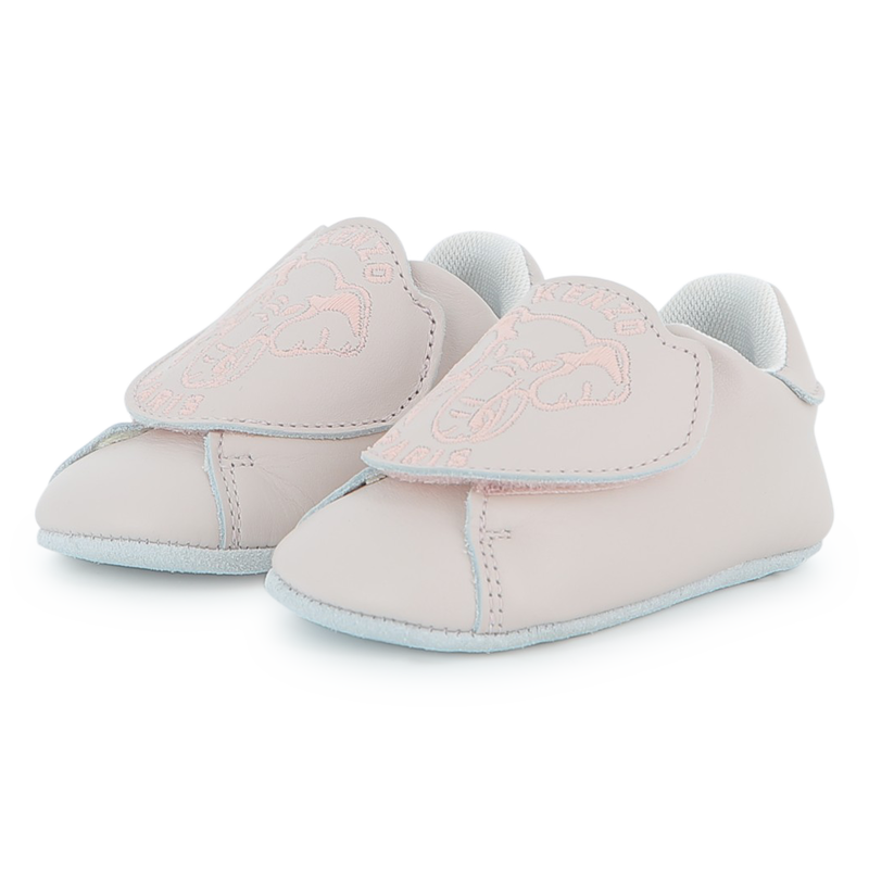 Babyslofjes van rundleer KENZO KIDS 
                        UNISEX