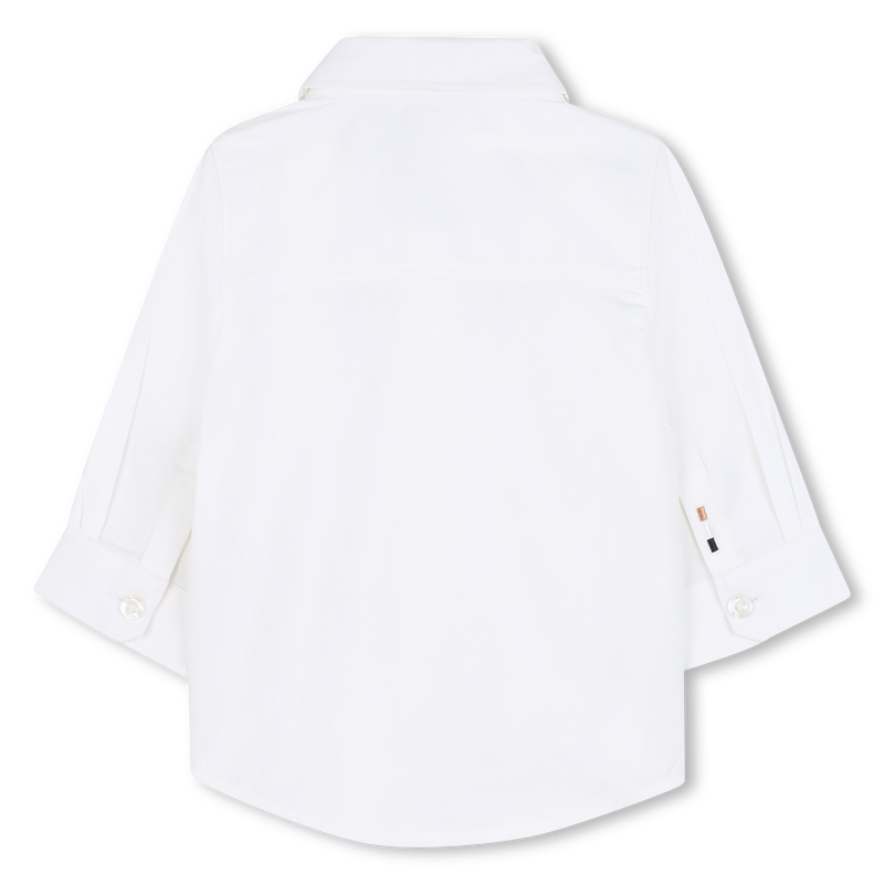 Katoenen overhemd lange mouwen BOSS 
                        BOY