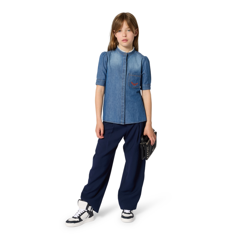 OFFICIER KRAAG OVERHEMD ZADIG & VOLTAIRE 
                        GIRL