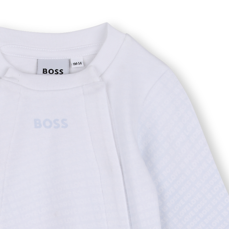 Pyjama set, muts en slabbetje BOSS 
                        JONGEN