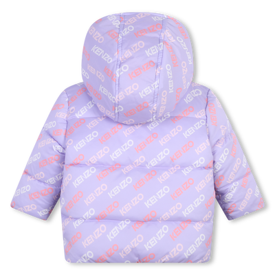 Waterdichte omkeerbare anorak KENZO KIDS GIRL