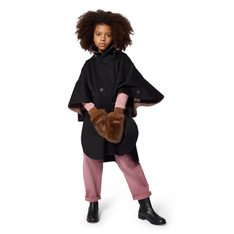 Gebreide cape CHLOE 
                        MEISJE