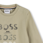 T-shirt met lange mouwen BOSS 
                    BOY