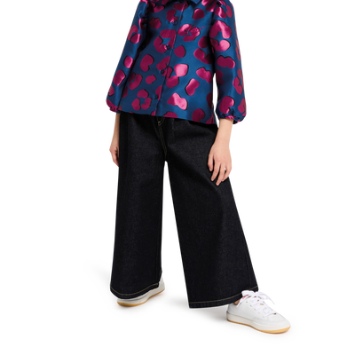 Blouse met plooien KENZO KIDS GIRL