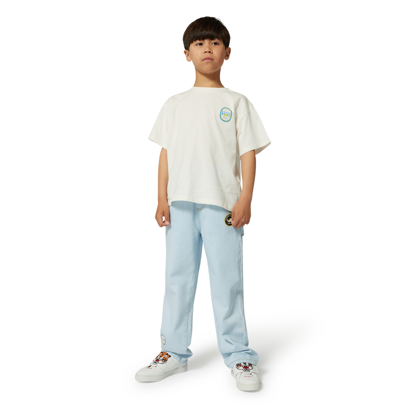 Spijkerbroek met print KENZO KIDS 
                        BOY