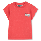 T-shirt met drukknoopopening KENZO KIDS 
                    GIRL