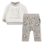 Set sweatshirt en joggingbroek KARL LAGERFELD KIDS 
                    BOY