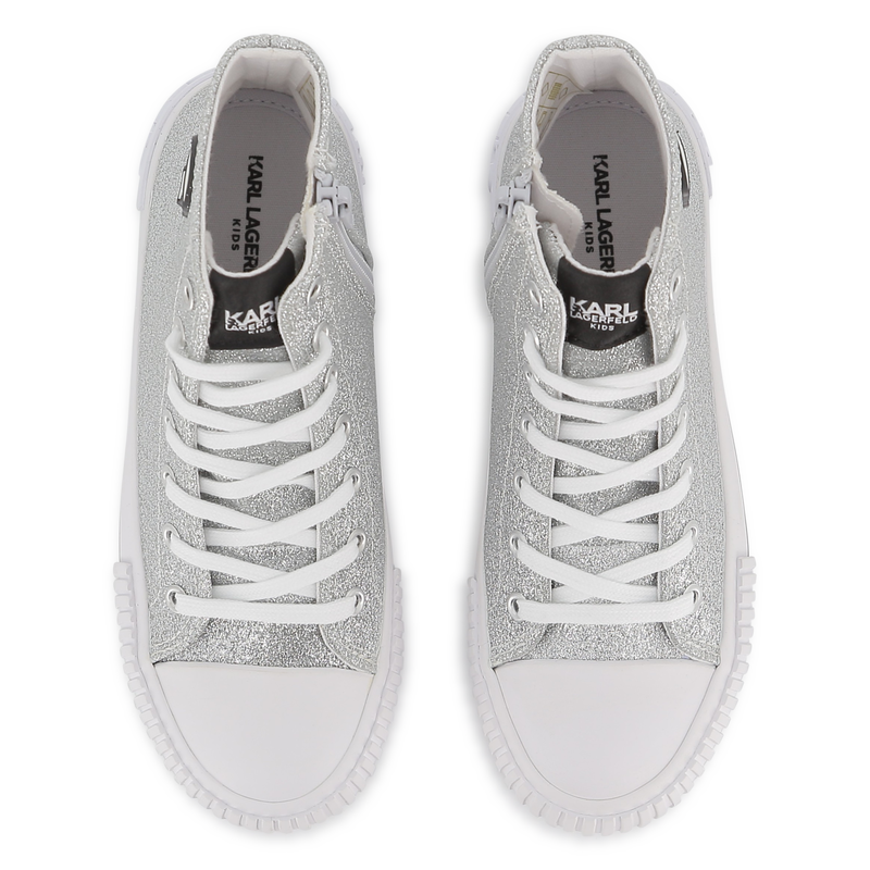 Sneakers met veters KARL LAGERFELD KIDS 
                        GIRL