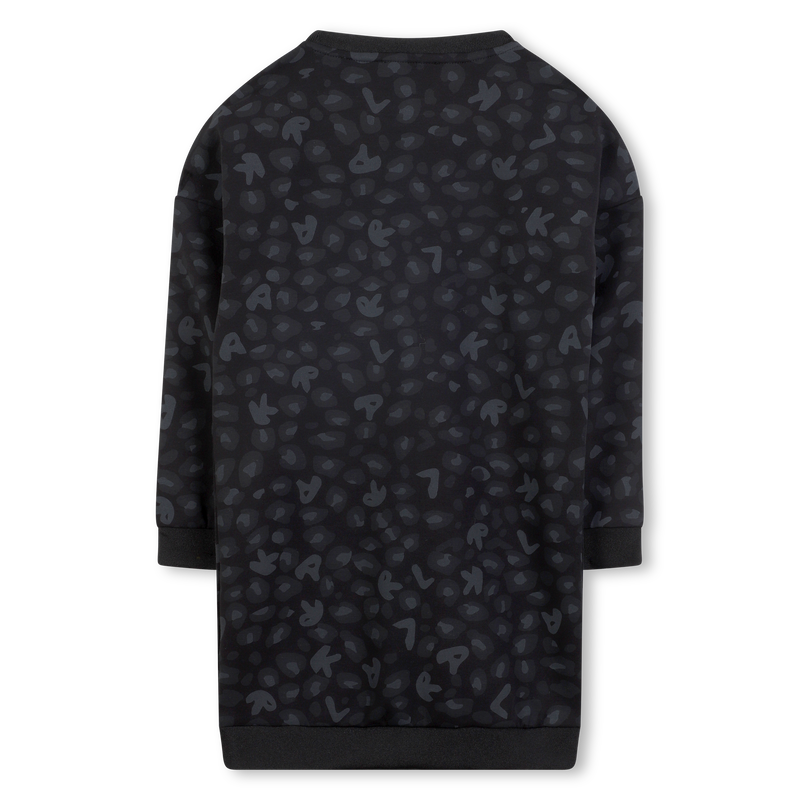 Jurk met lange mouwen KARL LAGERFELD KIDS 
                        GIRL