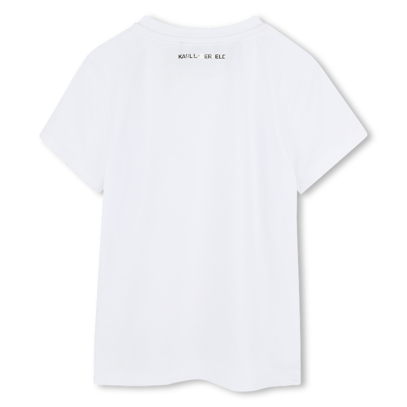 T-shirt met korte mouwen KARL LAGERFELD KIDS 
                        GIRL