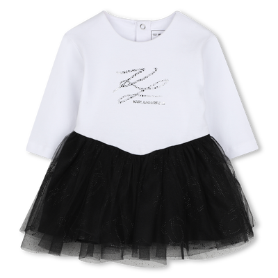 Feestjurk KARL LAGERFELD KIDS GIRL