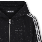 Capuchon cardigan KARL LAGERFELD KIDS 
                    GIRL