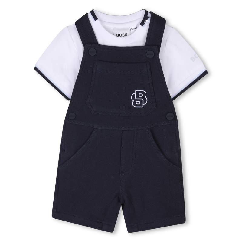 Korte tuinbroek en T-shirt BOSS 
                        BOY