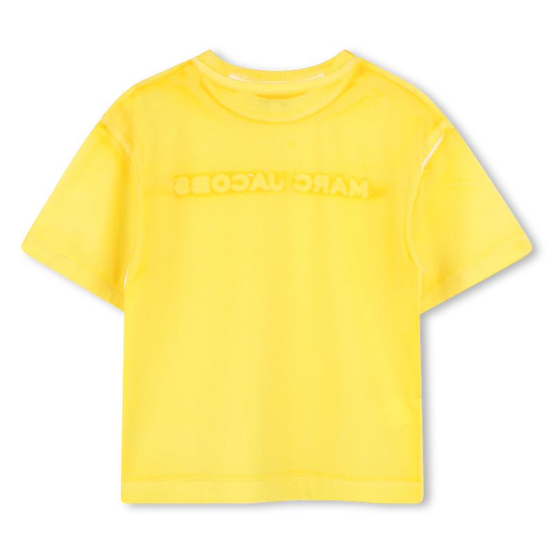 T-shirt met borduursel MARC JACOBS 
                        UNISEX