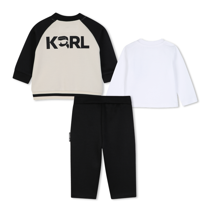 Joggingoutfit KARL LAGERFELD KIDS 
                        JONGEN