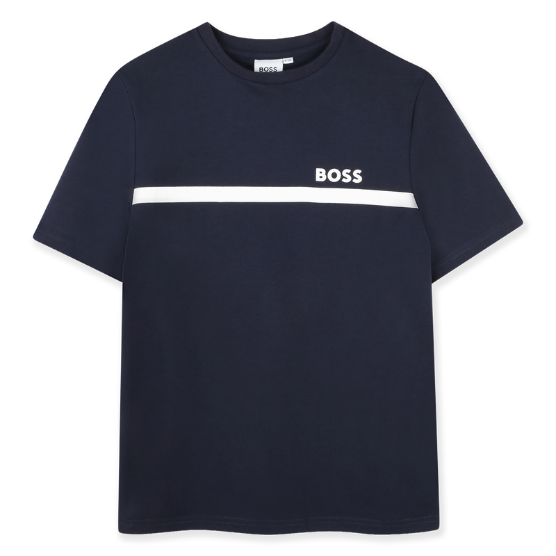 T-SHIRT MET KORTE MOUWEN BOSS 
                        BOY