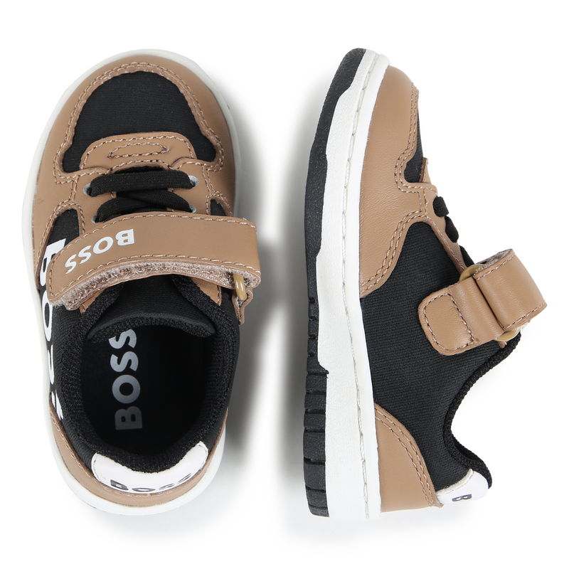 Sneakers met klittenband BOSS 
                        BOY