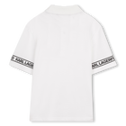 Poloshirt met korte mouwen KARL LAGERFELD KIDS 
                    BOY