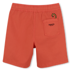 Katoenen bermuda met badge KENZO KIDS 
                    BOY