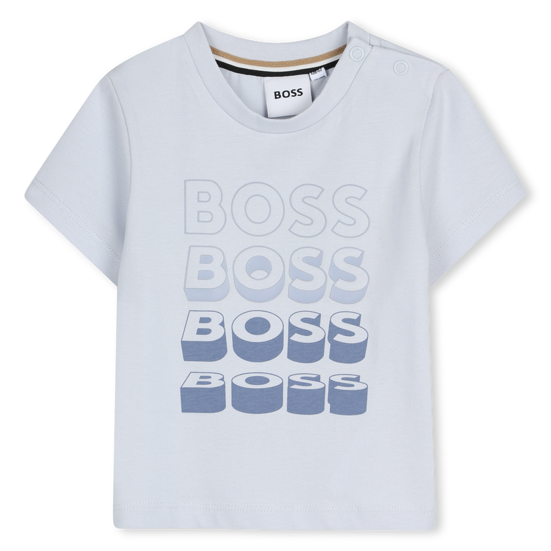 T-SHIRT MET KORTE MOUWEN BOSS 
                        BOY
