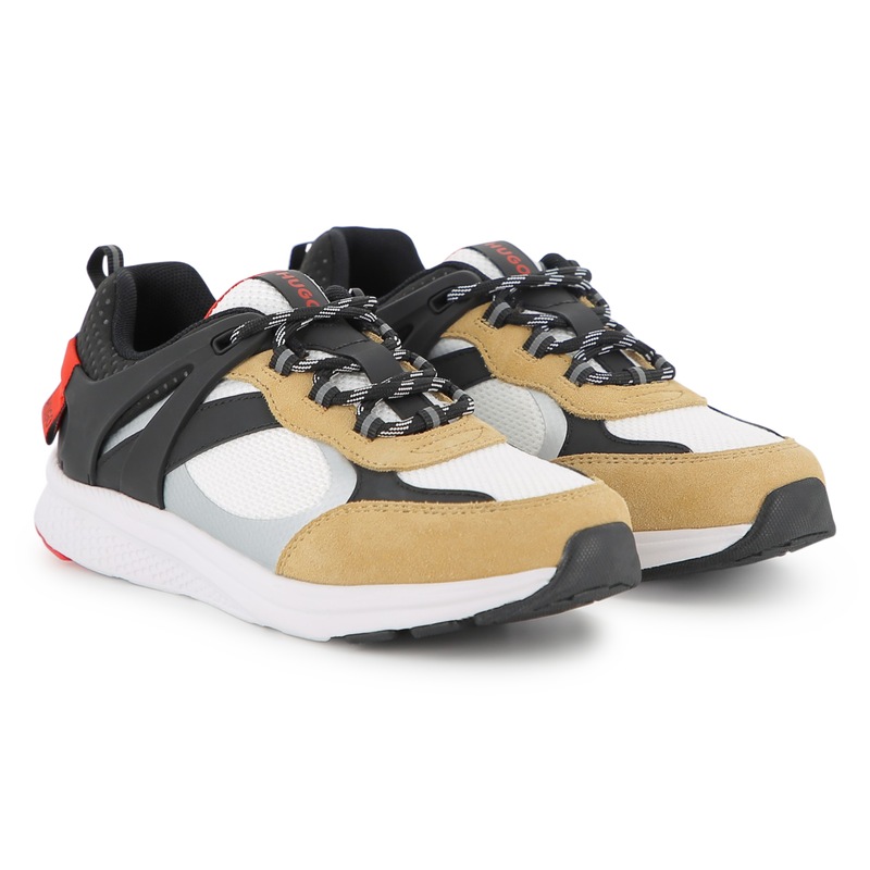 SNEAKERS MET VETERS HUGO 
                        BOY