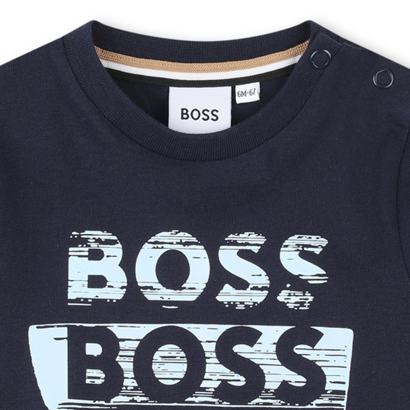 T-shirt met lange mouwen BOSS 
                        BOY