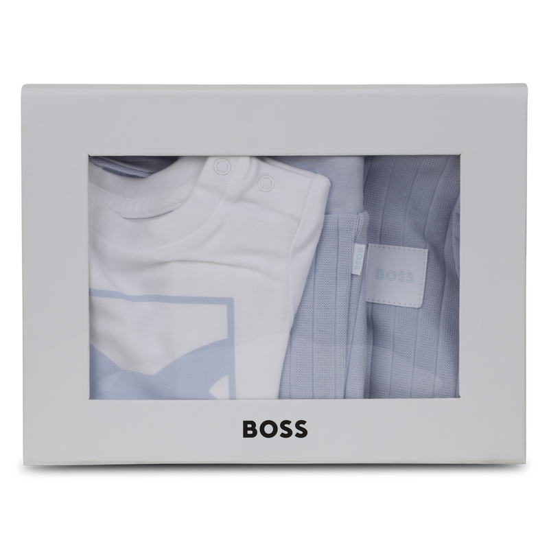 VEST + BROEK + T-SHIRT SET BOSS 
                    BOY