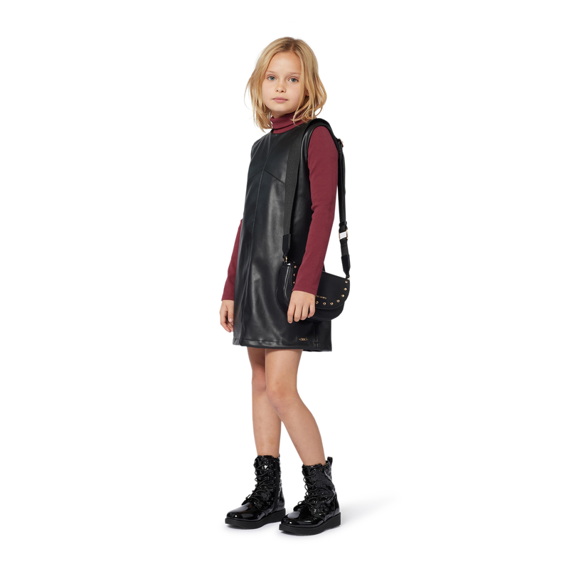 T-shirt met lange mouwen en opstaande kraag MICHAEL KORS 
                        GIRL