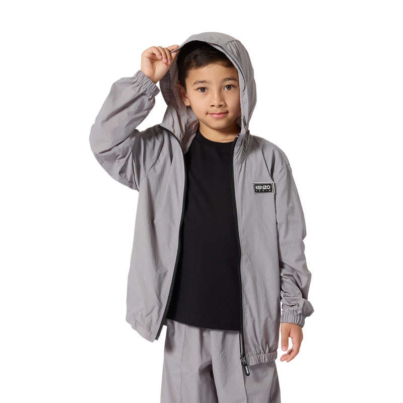 Windjack met capuchon KENZO KIDS 
                        BOY