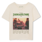 T-shirt met korte mouwen ZADIG VOLTAIRE 
                    JONGEN