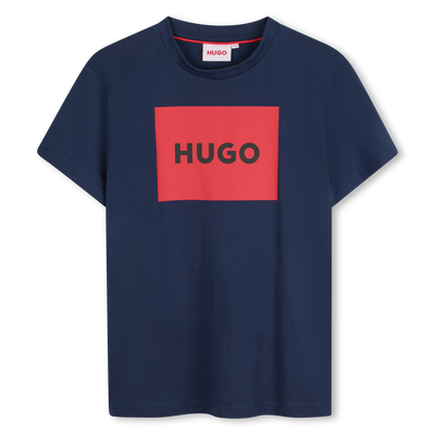 Katoenen T-shirt, korte mouwen HUGO BOY