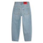 Ruimvallende 5 pocket jeans HUGO 
                    JONGEN