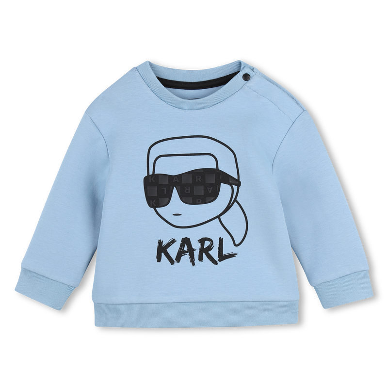 Sweat- en broekset KARL LAGERFELD KIDS 
                        JONGEN