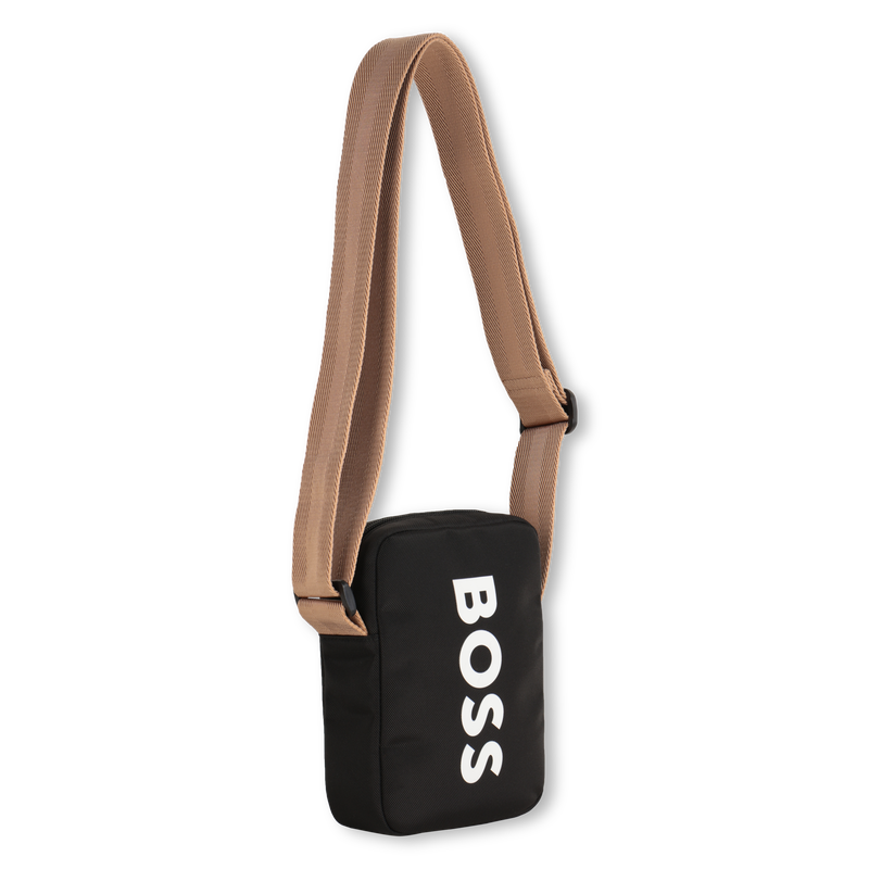 Getextureerde messenger tas BOSS 
                        BOY
