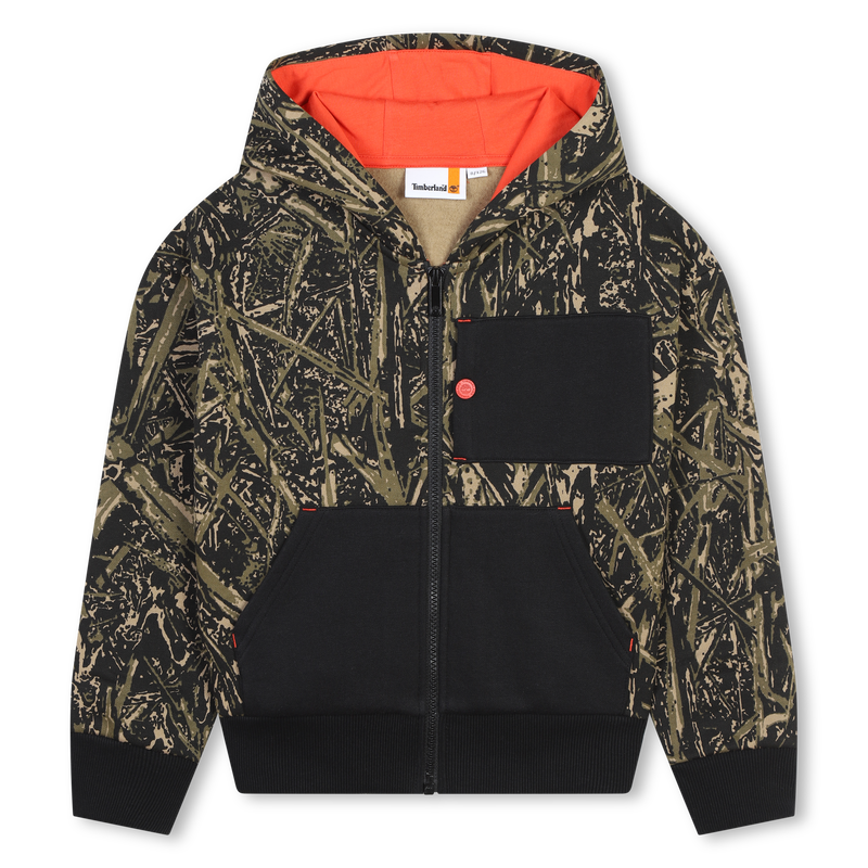 Fleece vest met capuchon TIMBERLAND 
                        BOY