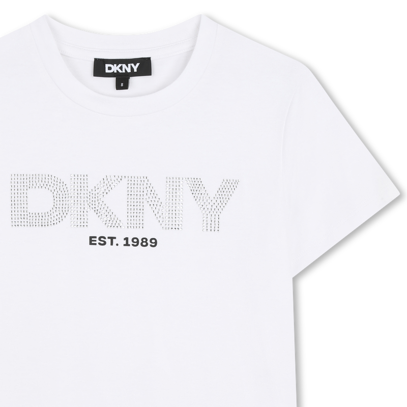 T-shirt met korte mouwen DKNY 
                        GIRL