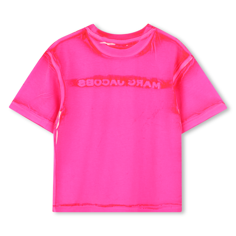 T-shirt met borduursel MARC JACOBS 
                        UNISEX