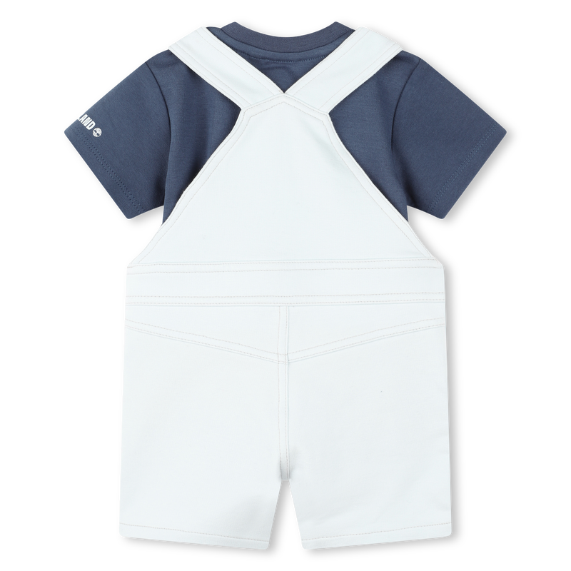Set van tuinbroek en T-shirt TIMBERLAND 
                        BOY