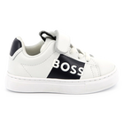 Leren sneakers in twee kleuren BOSS 
                    BOY