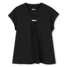 Soepel T-shirt van katoen DKNY 
                    MEISJE